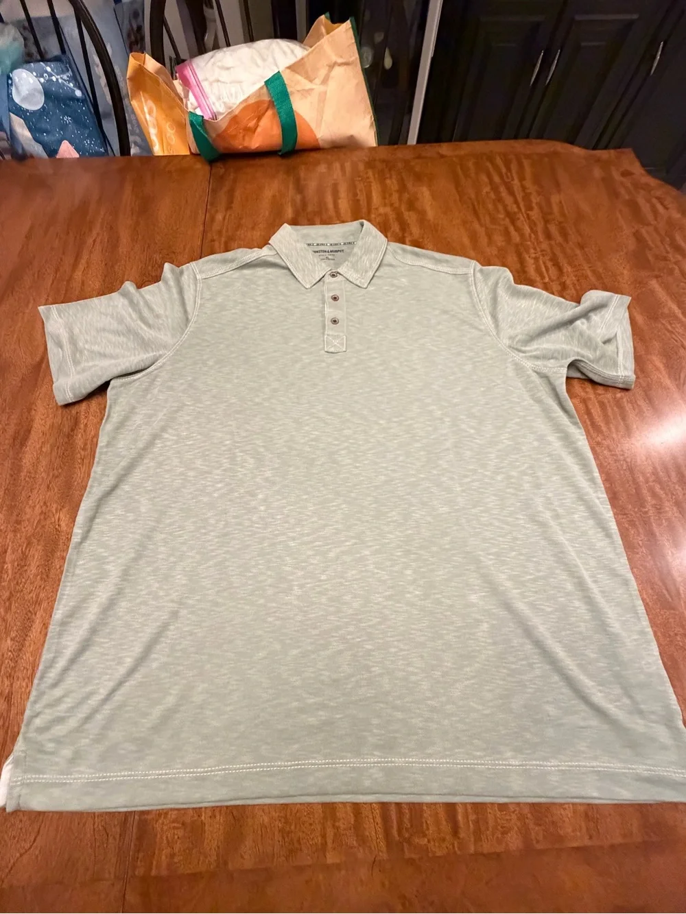 JOHNSTON & MURPHY men’s Vintage Slub Polo
